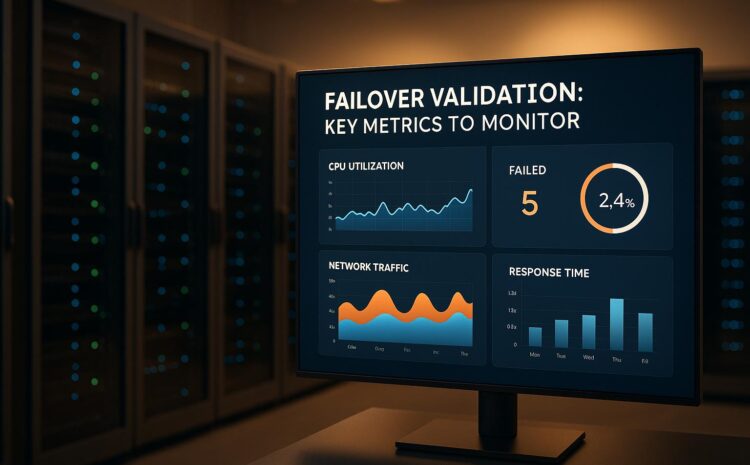 Failover Validation: Key Metrics to Monitor