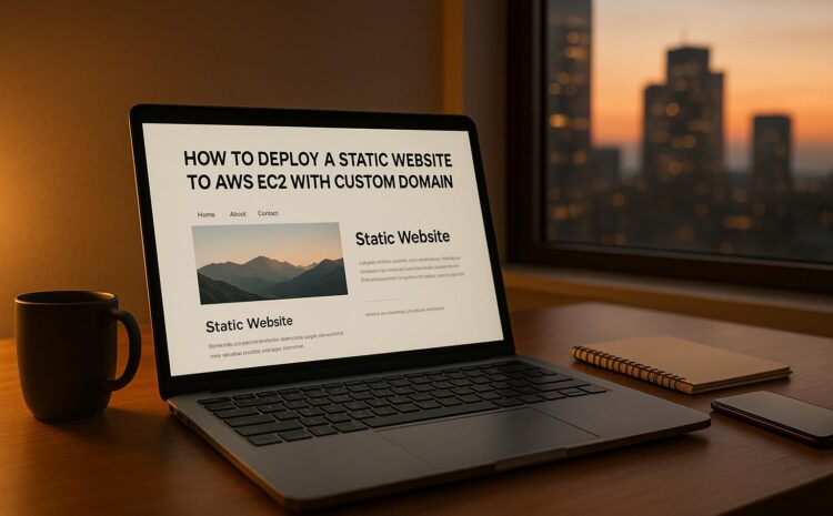 Hoe u een statische website implementeert op AWS EC2 met een aangepast domein