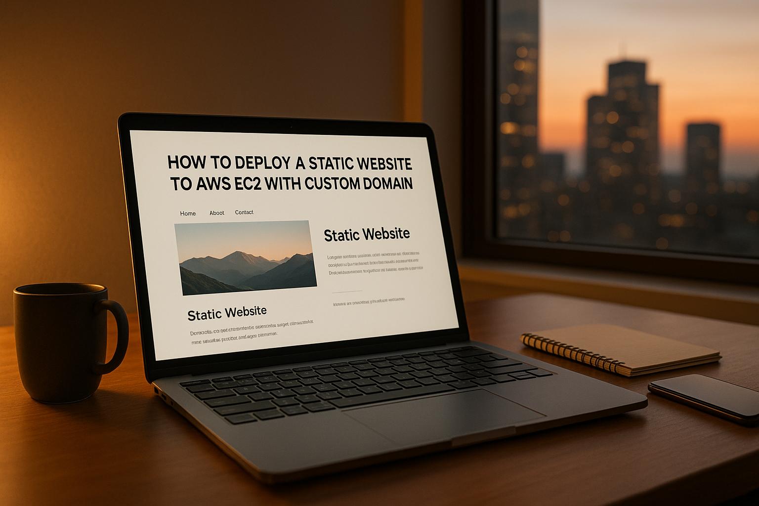 How to Deploy a Static Website to AWS EC2 with Custom Domain
