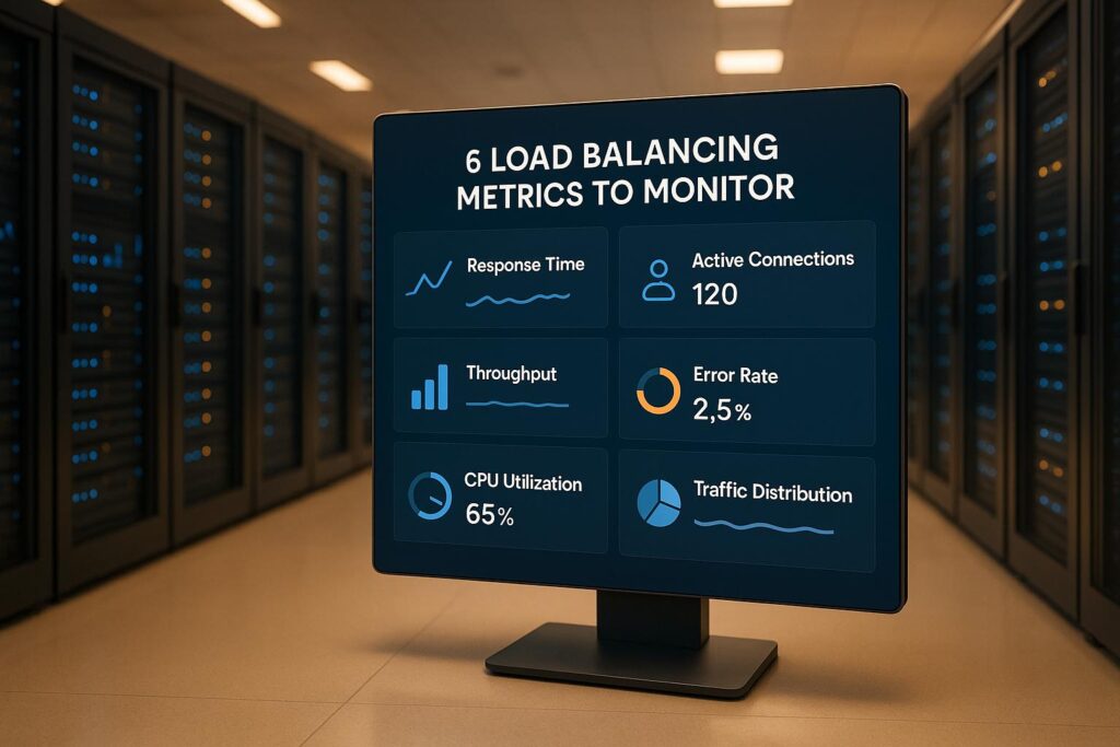 6 Load Balancing Metrics to Monitor | Serverion